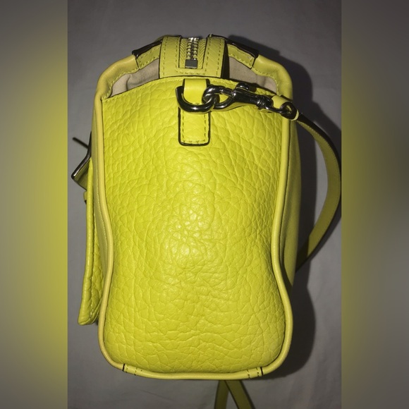 Coach Mini Riley Carryall Crossbody Bag. Vibrant Yellow - Picture 4 of 15